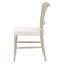 Chaise d’appoint en bisque Tompkins