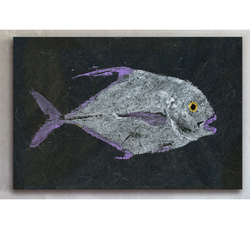 Pompano 1 Piece Wrapped Canvas Painting, 61cm H x 91cm W x 3.81cm D