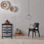 Commode de rangement roulante 4 tiroirs Kinnie