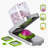 Vegetable Chopper Food Veggie Cutter 3 Stainless Onion Slicer with Container