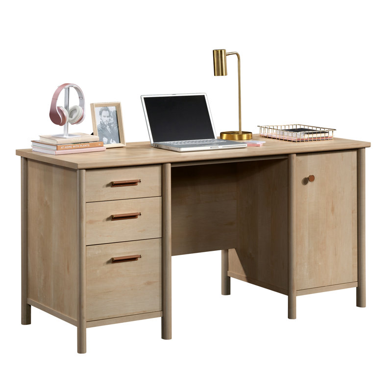Bureau d'ordinateur avec tiroirs de rangement pour la maison et le bureau