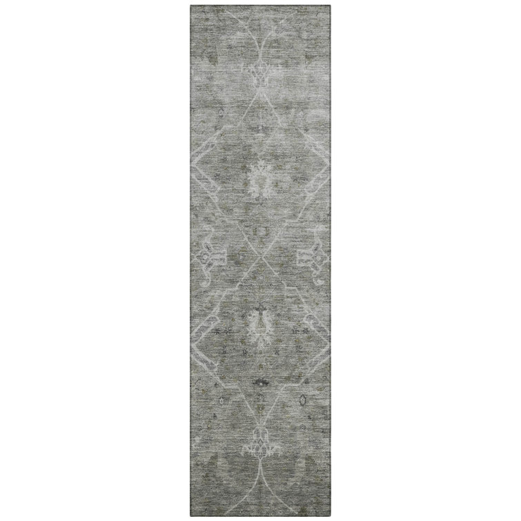 Machine Washable Indoor/Outdoor Masuda ACN2298 Global Rug