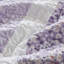 Courtepointe double / grand avec motif en seersucker - Style floral, rembourrage, motifs 4 pièces, rembourrés et coussins