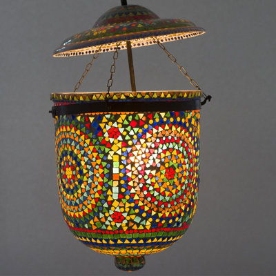 Cannie - Light Glass Urn Pendant