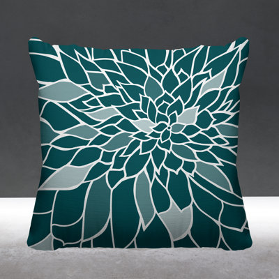 Raina Floral Indoor/Outdoor Throw Pillow