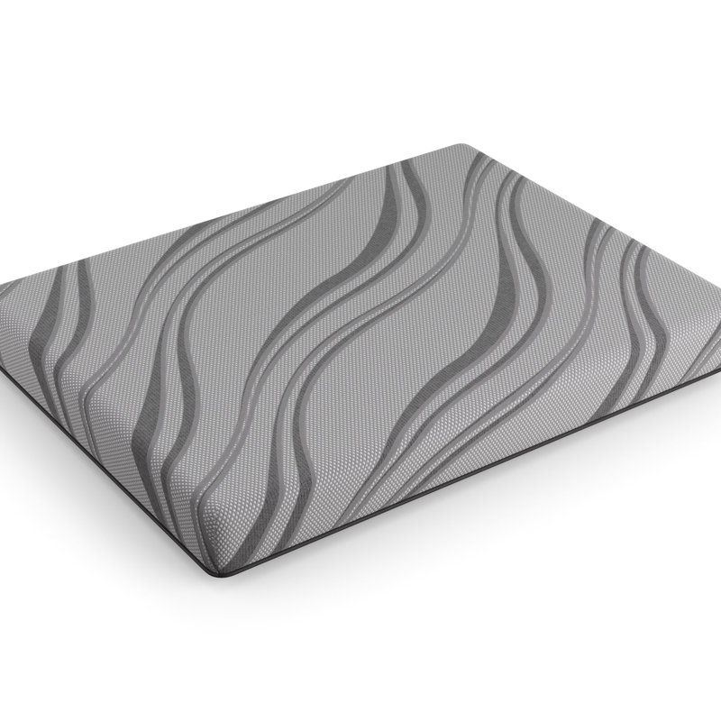 Matelas en gel haute densité - très grand, gris, mousse à mémoire de forme très grand, évacuation de la chaleur