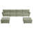 142" Modular Sectional Sofa
