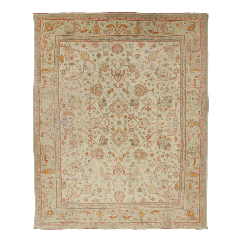 Antique One-of-a-Kind 11'5x14'5 Hand Knotted Area Rug