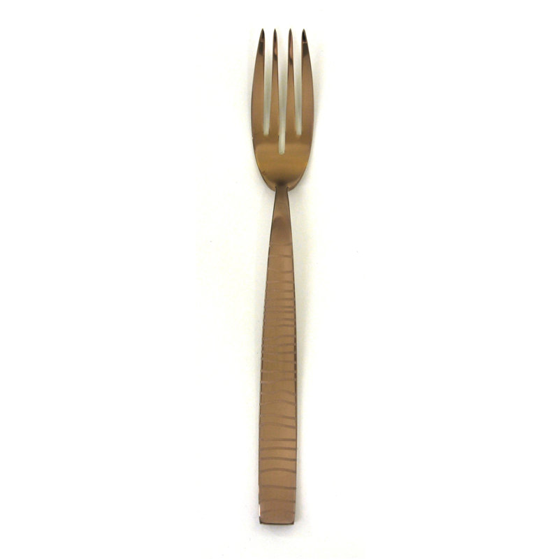 Fourchette à poisson Tigre - 24 pièces, Bronzo