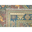 Tapis de couloir oriental brun Kazak