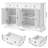 Broadview 54" Sideboard Buffet with Drawers, Dining Cabinet with Adjustable Shelf-834763669