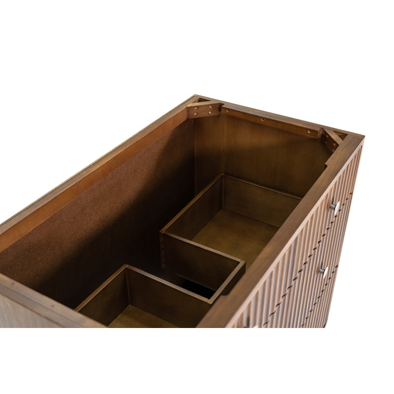 Kaiya Bay 36'' Fruitwood Single Freestanding Bathroom Vanity