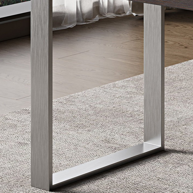 Bureau minimaliste italien en bois massif haut de gamme, 29.53"H*70.87"W*27.56"D