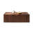 Wood Square Coffee Table with Storage Drawers for Living Room & Home Office