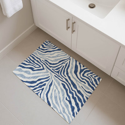 Tapis à imprimé animal de qualité supérieure lavable à la machine Villers