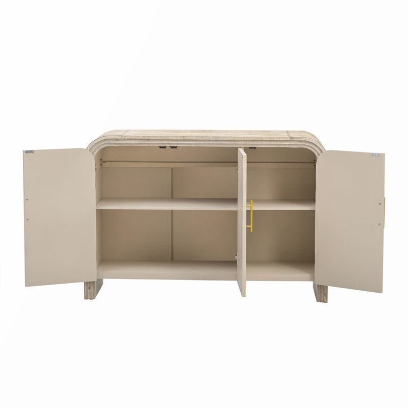 Console courbée, Naturel