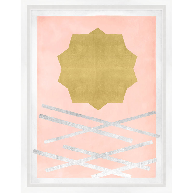 Metallic Forms 1 Print