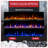 Northwest Electric Fireplace With Speakers-106645565