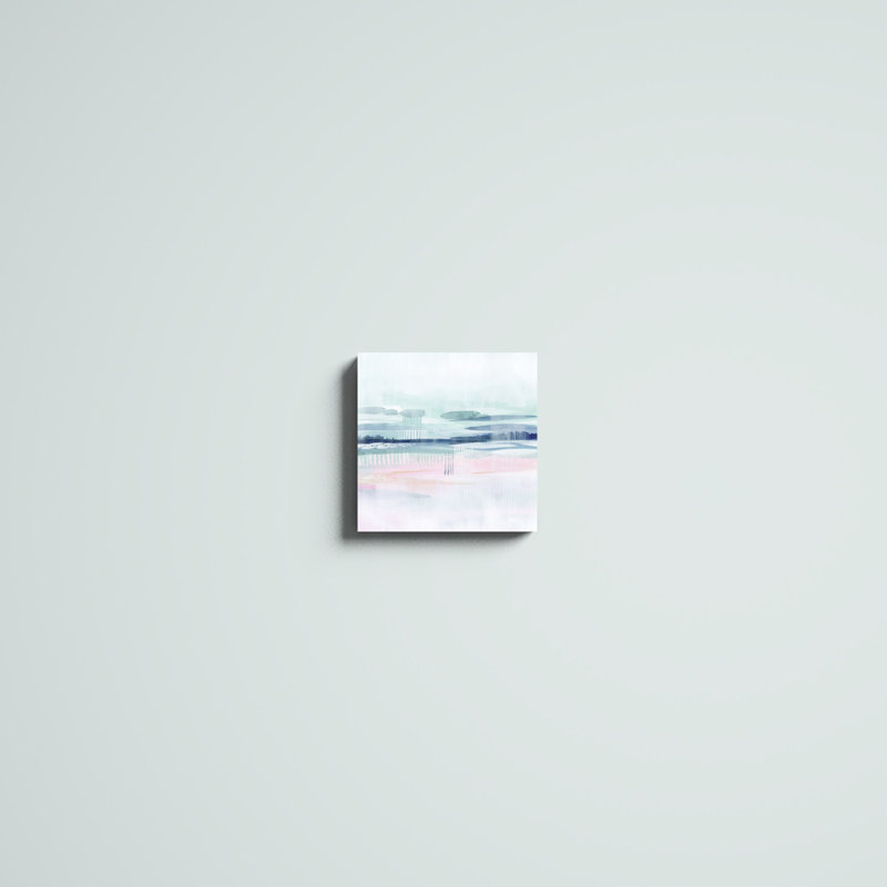 Patience I, peinture sur toile tendue, H 12 po x l 12 po