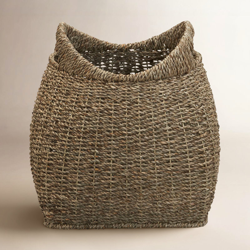 Birch Lane™ Devyani Decorative Basket, Beige