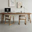 Bureau moderne et simple en bois massif-111866811