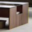 Table basse minimaliste moderne en bois massif-348715427