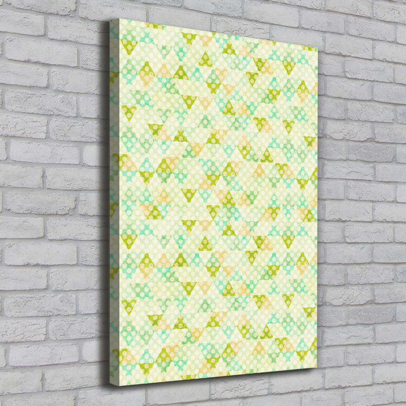 Geometric Background - Wrapped Canvas Print