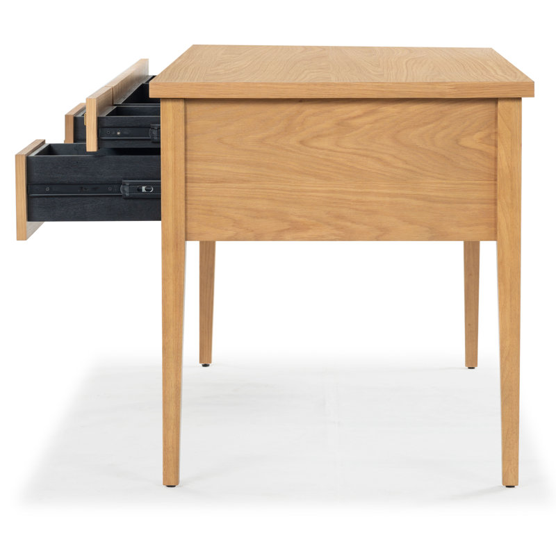 Celina Makala 5 Drawer Wood Desk