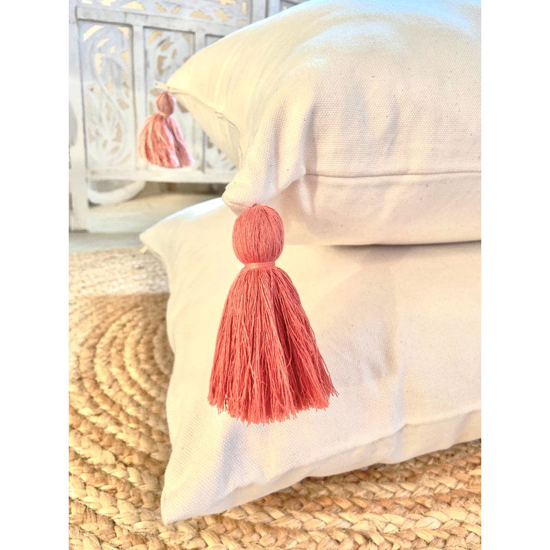 Chair Hammock with Tassels, Pink