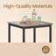 Metal Base Dining Table