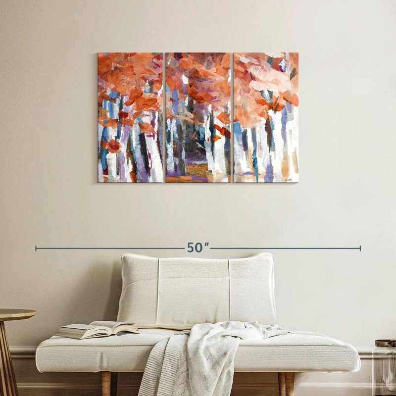Rythme d'automne Avery, H 24 po x l 38 po