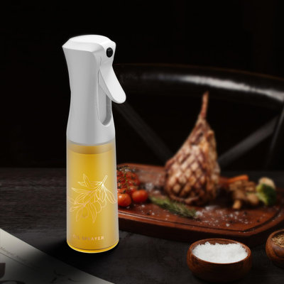 Oil Sprayer For Cooking -200Ml Glass Olive Oil Sprayer - Oil Sprayer - Continuous Spray With Portion Control - Cooking Sprayer - Oil Spray Bottle - Ki