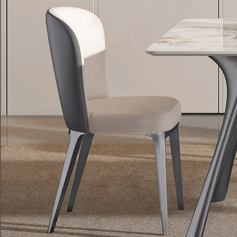 Ensemble de chaises de salle à manger modernes et élégantes, H 29,52 po x L 55,11 po x l 31,49 po