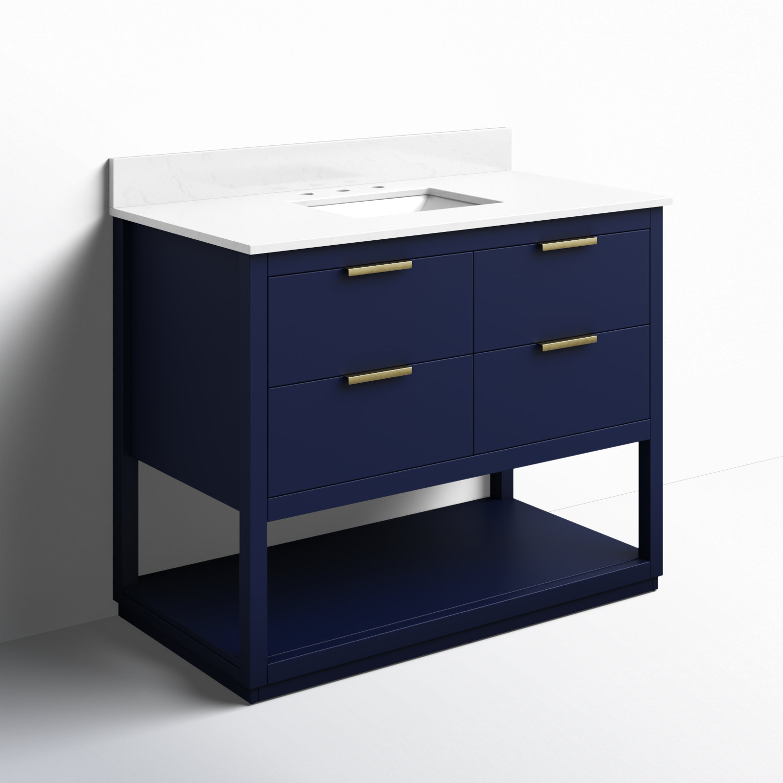 Felicity 42'' Single Bathroom Vanity, Blue