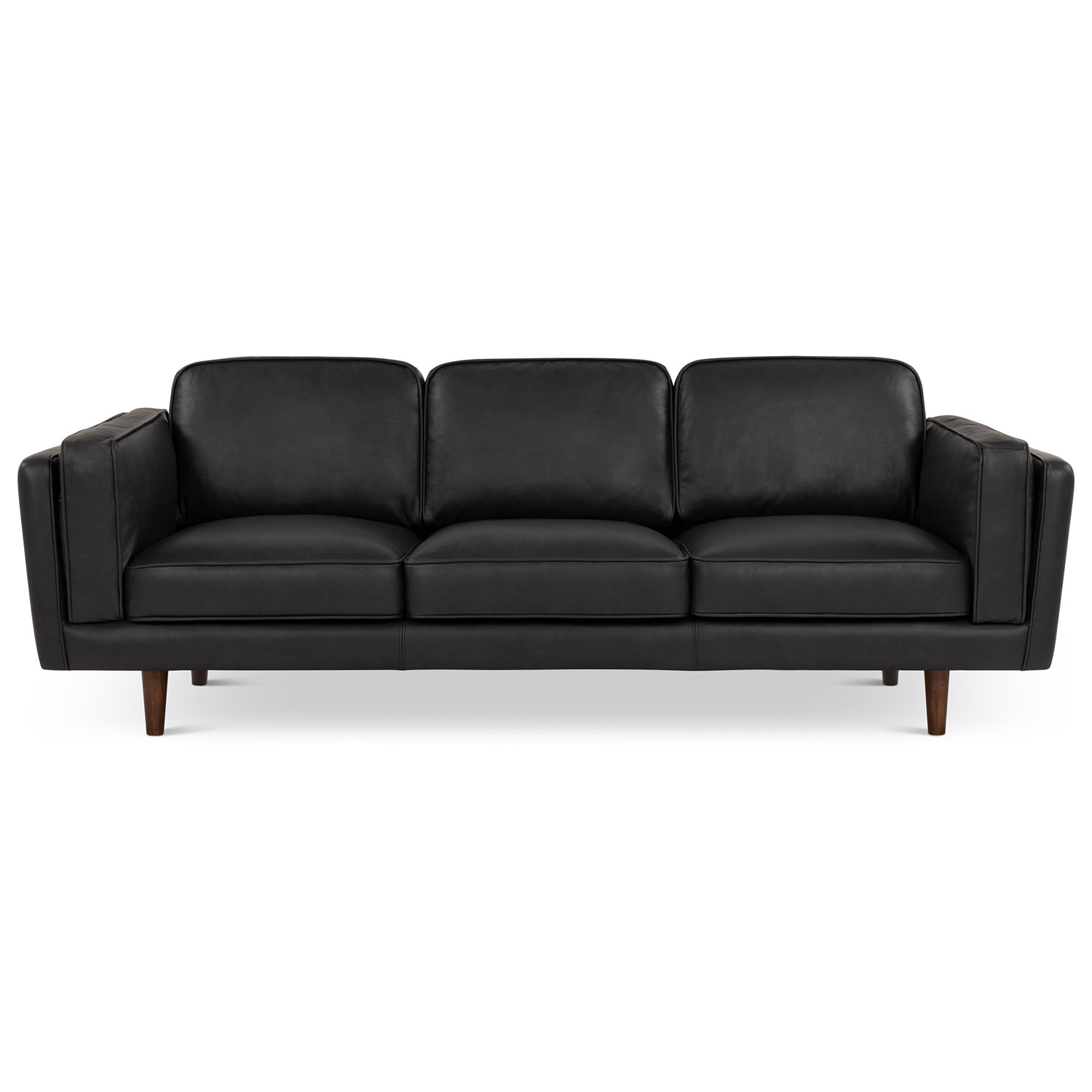 Noria 90" Sofa, Black