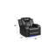 Fauteuil inclinable électrique à DEL en similicuir-1201460768
