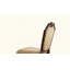 Ensemble de chaises à hauteur de comptoir en tissu et finition espresso Chateau De Ville (ensemble de 2)