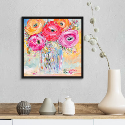 Reproduction d’art sur toile « burst of Bloom » par Robby Ebert