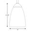 Luminaire suspendu à 1 lumière Carilynn-1672424458-1672424459