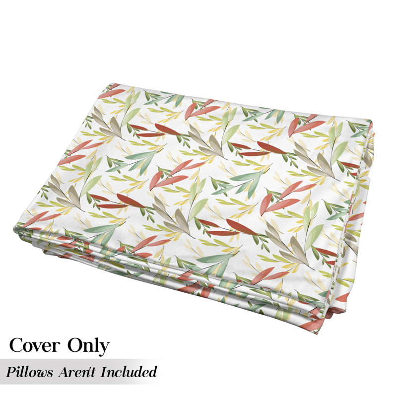 Housse de coussin d'extérieur Faded Floral, H 2 po x l 36 po x P 88 po