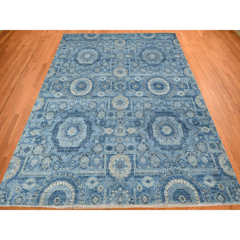Burlie One-of-a-Kind Rectangle 9'1" X 12'4" Area Rug