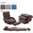 Reclining Floor Gaming Chair Foldable Chaise Lounge Game Chair For Adults With Armrest-1730724221