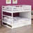 Bunk Bed With Trundle And Staircase-406276766