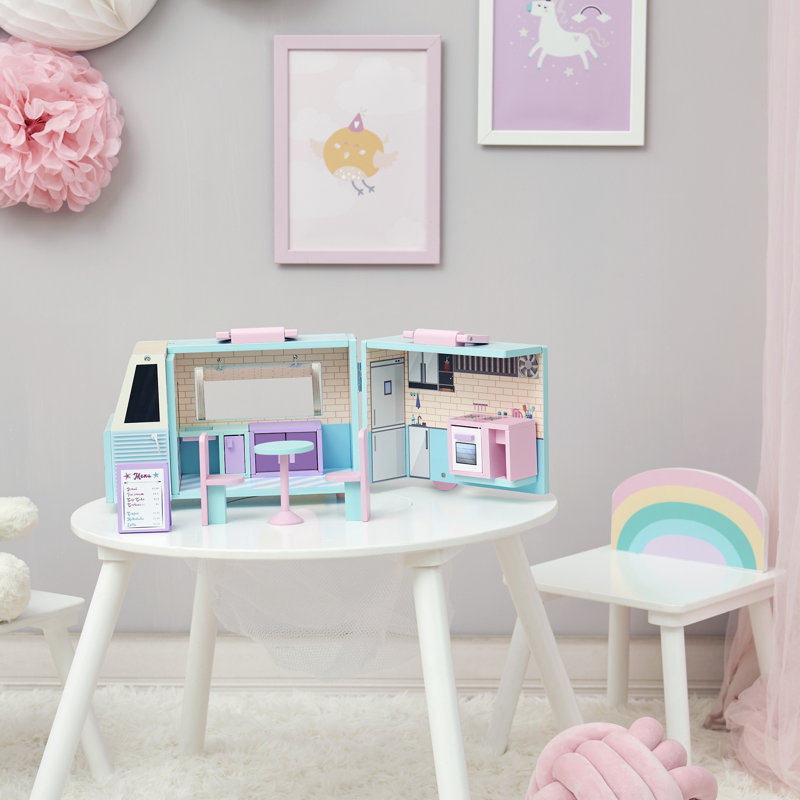 Olivia's Little World Food Truck Dollhouse & Accessories