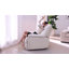 Fauteuil inclinable pivotant de 38,58 po Anaahat-1308777560