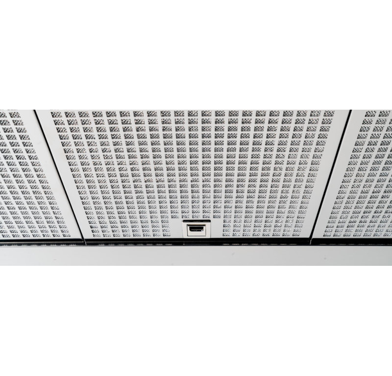 Bertazzoni T-Shape 600CFM Island Hood, 42" H x 35.38" W x 26.63" D