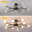 10-Light 78cm Semi Flush Mount