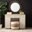 Backler 7 Drawer Wooden Dressing Table, Bedroom Makeup Vanity Cosmetics Storage Dresser-95856660
