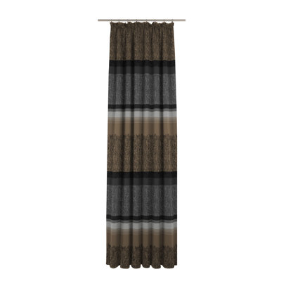 Rossett Pinch Pleat Room Darkening Single Curtain