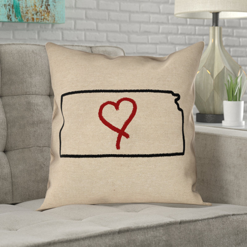 Oreiller Katelyn Smith, 36 po x 36 po, Imprimé en polyester double face, Coussin décoratif